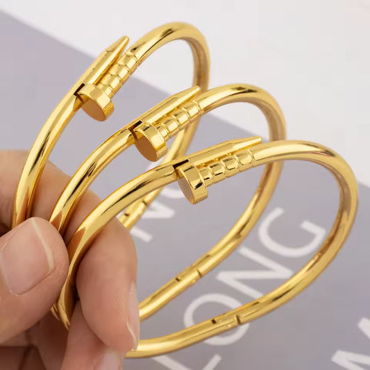 Elysian Gold-Link Bracelet – 316L Premium Steel