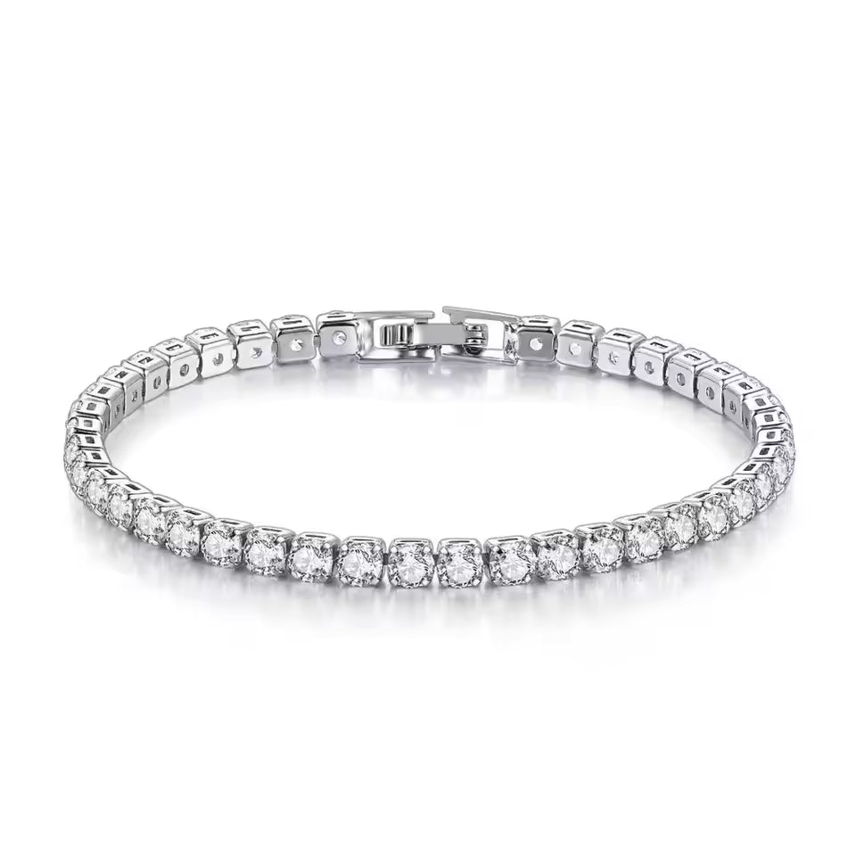 Aurora Tennis Bracelet – S925 Sterling Silver