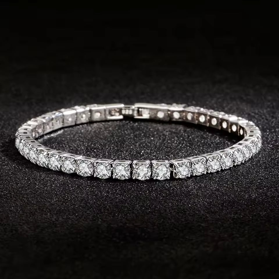 Aurora Tennis Bracelet – S925 Sterling Silver